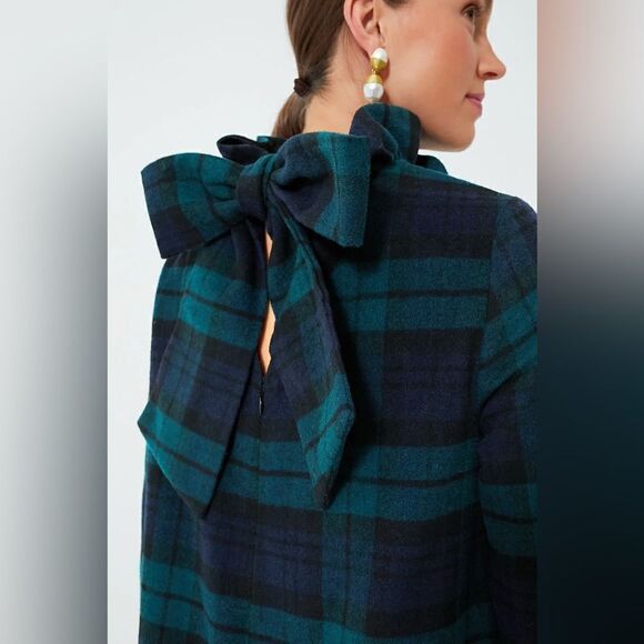 Tuckernuck Blackwatch Plaid Daphne Dress NWT - Picture 5 of 13